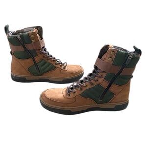 Mark Nason Los Angeles brown lace up boots men’s size 10.5